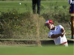 Rodolfo Cazaubón firmó tarjeta de 66 golpes en la segunda ronda el torneo. AP / A. Grant