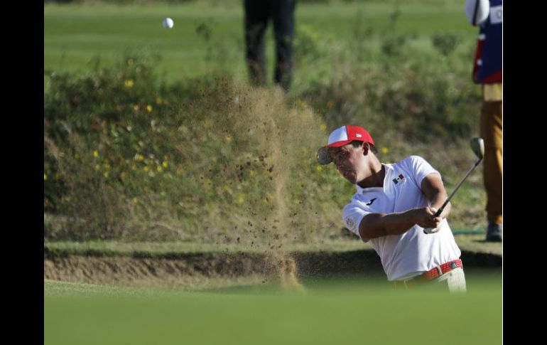 Rodolfo Cazaubón firmó tarjeta de 66 golpes en la segunda ronda el torneo. AP / A. Grant