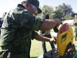 En en lote de tres mil 409 se encontraban armas largas y cortas. EL INFORMADOR / ARCHIVO