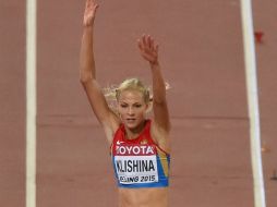 Klishina era la única representante del atletismo ruso en la justa olímpica que se celebra en Río de Janeiro. AFP / ARCHIVO