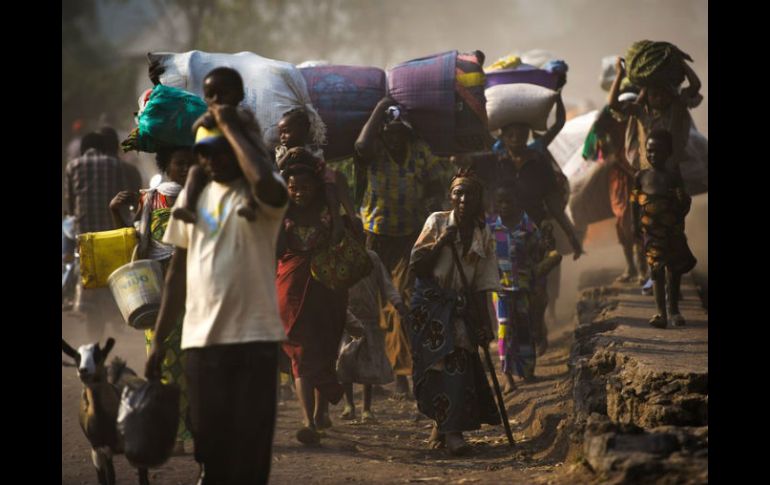 La provincia de Kivu del Norte, registra una serie de matanzas desde 2014 que dejan hasta ahora 600 civiles muertos. AFP / ARCHIVO