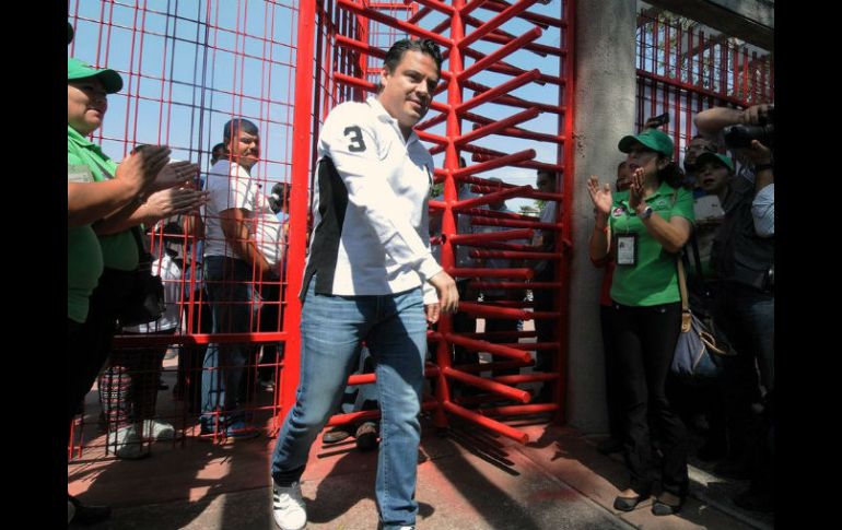 Aristóteles Sandoval Díaz acude al parque de la Solidaridad, donde destaca la creación de la Red de Parques de la ZMG. TWITTER / @AristotelesSD