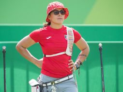 La arquera Aída Román crítico los manejos del deporte en México. MEXSPORT / J.Martínez