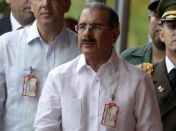 Danilo Medina comenzará el 16 de agosto su segundo cuatrienio consecutivo como presidente de República Dominicana. AFP / ARCHIVO