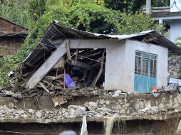 Los hechos ocurrieron debido a consecuencia de los deslaves en los municipios de Huauchinango y Tlaola. NTX / ARCHIVO