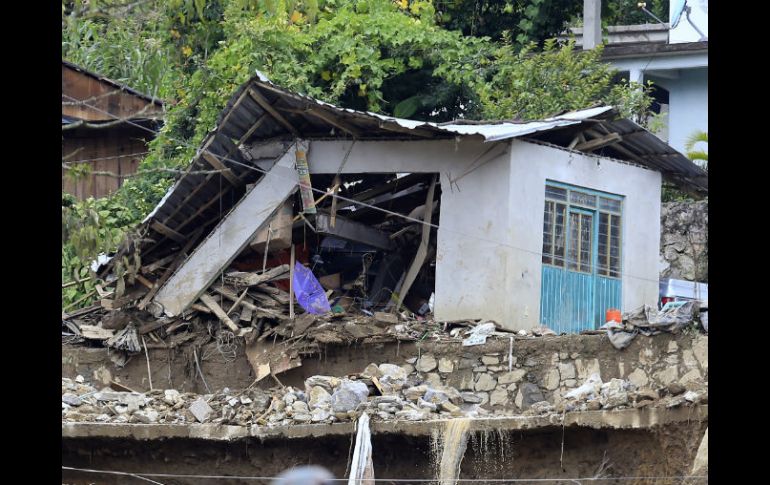 Los hechos ocurrieron debido a consecuencia de los deslaves en los municipios de Huauchinango y Tlaola. NTX / ARCHIVO