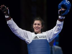 La medallista en Beijing y Londres, María Espinoza, carga sobre sus hombros el peso de todo un país ávido de héroes olímpicos. MEXSPORT / ARCHIVO