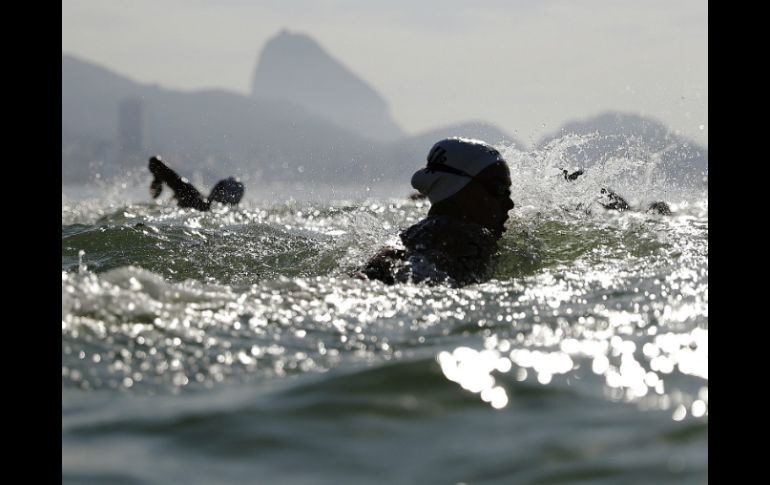 La vencedora nadó la distancia, frente a las playas de Copacabana, en 1:56.32.1 horas. AP / D. Goldman