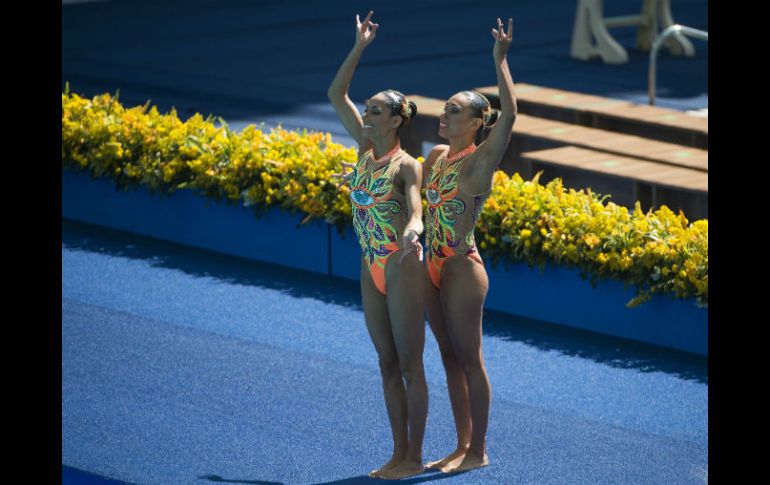 La dupla azteca queda a casi 24 puntos de distancia de las rusas, las favoritas para colgarse el oro. MEXSPORT / O. Aguilar