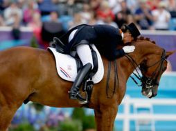 La atleta es ganadora de una medalla de bronce y otra de plata en la justa de Londres 2012, tanto en lo individual como en equipos. ESPECIAL /