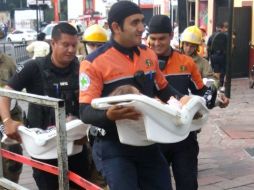 Luego de controlar la fuga de gas y de realizar una supervisión general al lugar, se permitió el acceso a las instalaciones. ESPECIAL / Bomberos de Zapopan