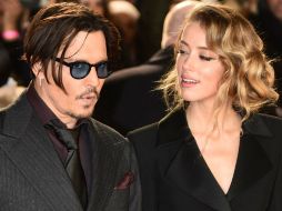 El fin de semana circuló un video en donde se ve a Johnny Depp agresivo contra Amber Heard. AFP / ARCHIVO