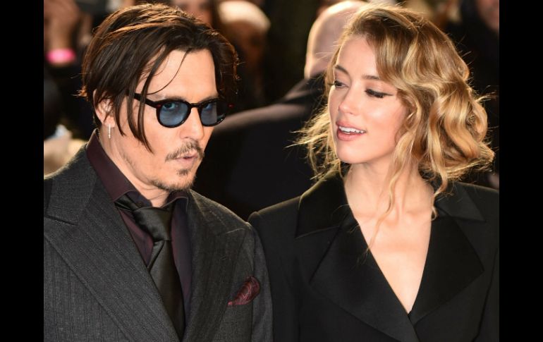 El fin de semana circuló un video en donde se ve a Johnny Depp agresivo contra Amber Heard. AFP / ARCHIVO