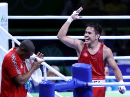 La medalla asegurada por Rodríguez tiene dedicatoria especial: su mamá. NTX / J. Arciga