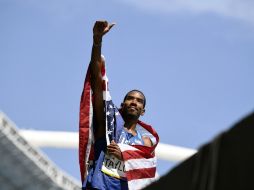 A Taylor le falta un récord del mundo para poner colofón a su brillante carrera. AFP / F. Coffrini