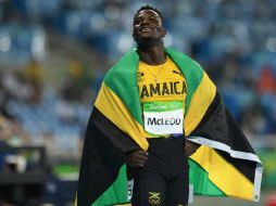 McLeod se distinguió por registrar los mejores tiempos en el Estadio Olímpico. AFP / J.  EiseleI