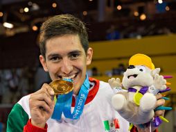 Gutiérrez es ganador de la medalla de oro en los Panamericanos de Toronto 2015. MEXSPORT / ARCHIVO