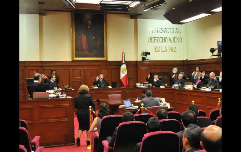 Las bancadas en la Cámara de Diputados se unieron para presentar la acción de inconstitucionalidad ante la SCJN. NTX / ARCHIVO