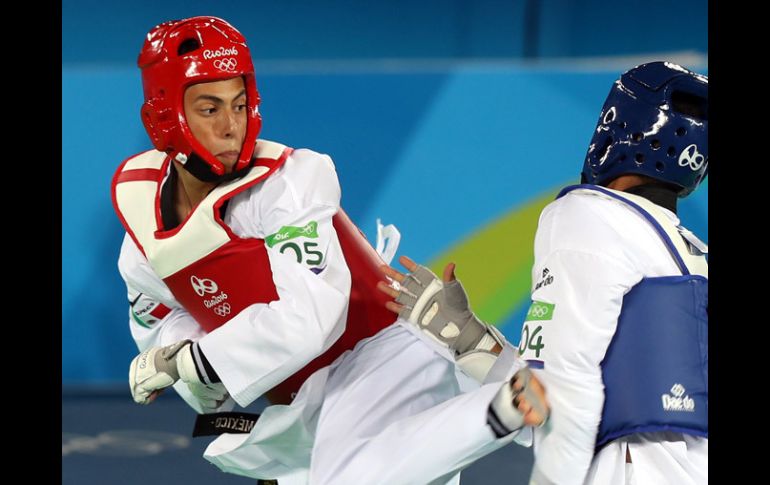 Carlos Navarro buscó hasta el final conseguir la medalla. NTX / J.Arciga