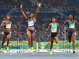 Rollins, de 24 años, que fue campeona del mundo de la disciplina en Moscú 2013. EFE / O. Morin