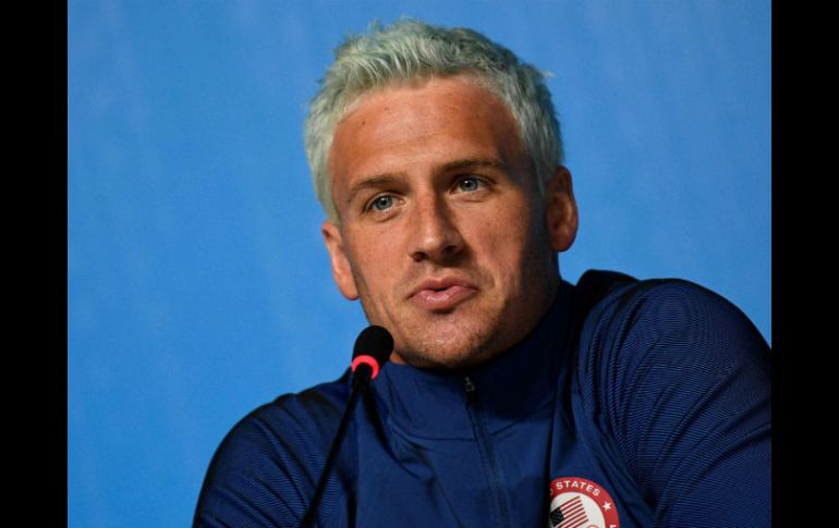 Lochte (foto) y Feigen ya habían regresado a Estados Unidos. AFP / ARCHIVO