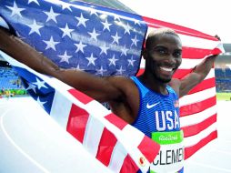 Clement, quien nació el 31 de octubre de 1985 en Trinidad y Tobago, ganó por primera vez su oro olímpico en esta prueba. AFP / F. Fife