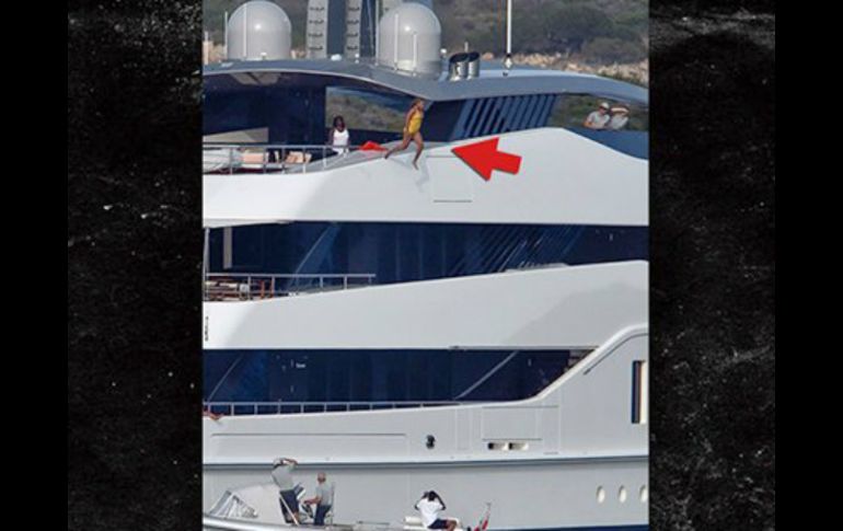 La famosa y su esposo, Jay Z, rentaron su yate favorito, el Galactica Star. ESPECIAL / tmz.com