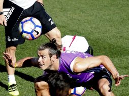 ''Gareth es un jugador importante de este equipo (...) Es un año importante para él'', dijo ''Zizou'' sobre el futbolista. EFE / J. C. Hidalgo