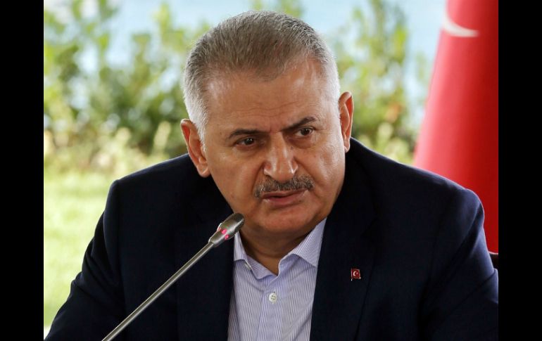 Binali Yildirim reprocha a Estados Unidos su falta de diligencia en el proceso de extradición del predicador turco Fethullah Gülen. AP / Servicio del prensa del primer ministro