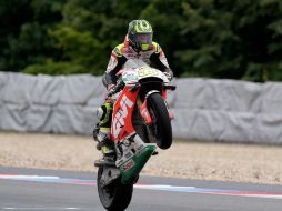 Crutchlow, de Honda, superó en siete segundos y 298 milésimas al italiano Valentino Rossi. AP / J. Meyer