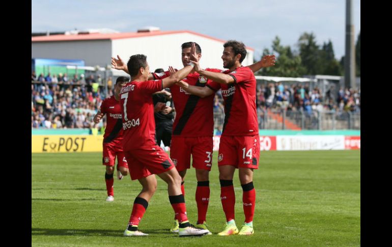 Bayer Leverkusen avanzó a la segunda ronda  de la Copa alemana. TWITTER / @bayer04_es