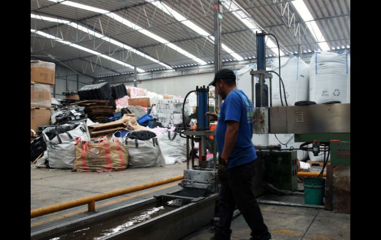 Empresarios del ramo del reciclaje invitan a gobiernos a invertir en investigación, y así crezca la industria. EL INFORMADOR / M. Vargas