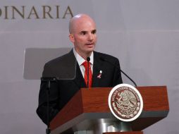 José Antonio González Anaya, director de Pemex, participó en la primera Convención Nacional de Afores. NTX / ARCHIVO