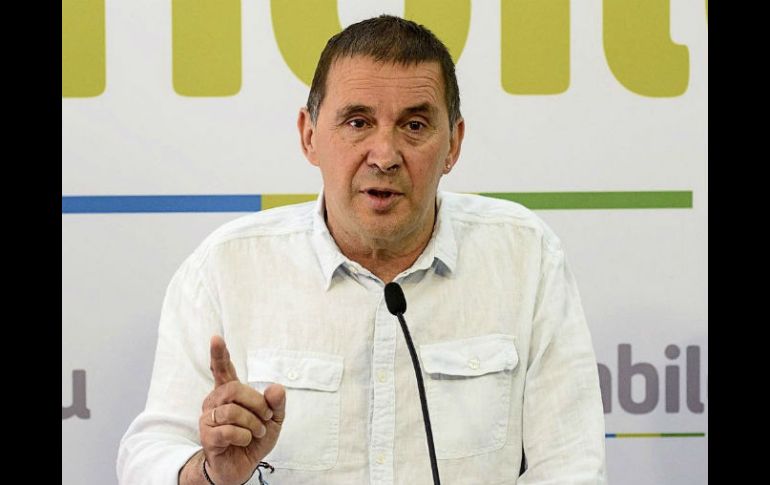 Otegi, antiguo ex portavoz de Batasuna, estuvo preso entre 2009 y 2016. EFE / J. Zorrilla