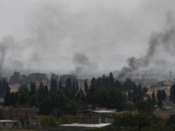 Los kurdos aseguraron ayer a Ankara que pagará cara su injerencia directa en Siria. EFE / S. Suna