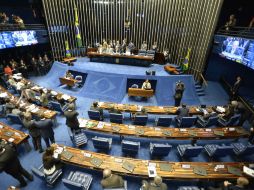 La propia Rousseff comparecerá el próximo lunes ante el senado por primera vez desde que se instauró el proceso. EFE / ARCHIVO