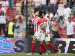 Edson Puch abrió el marcador del partido al minuto 36. MEXSPORT / O. Martínez