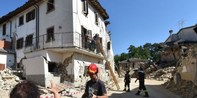 Inabitabili la metà degli edifici colpiti dal sisma in Italia