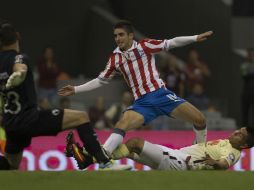 La noche del sábado, el conjunto del Guadalajara ganó por tres goles a cero a las Águilas en el Clásico Nacional. AP / C. Palma