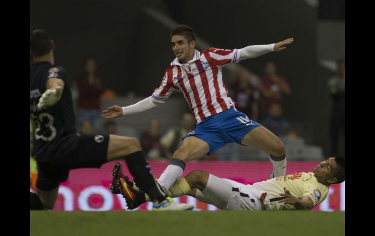 La noche del sábado, el conjunto del Guadalajara ganó por tres goles a cero a las Águilas en el Clásico Nacional. AP / C. Palma