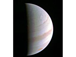 La sonda Juno se encuentra en una misión para descubrir los enigmas sobre el núcleo, la composición y el campo magnético del planeta. TWITTER / @NASAJuno