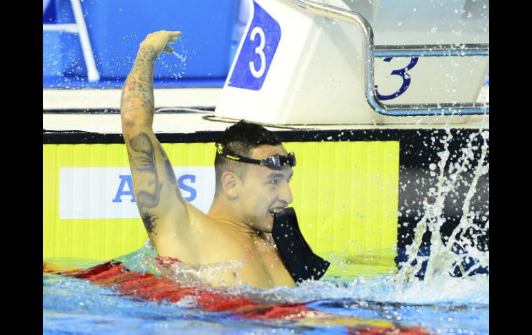 En Toronto 2015, el oriundo de Baja California Sur consiguió tres medallas de oro en las tres pruebas que compitió. MEXSPORT / ARCHIVO