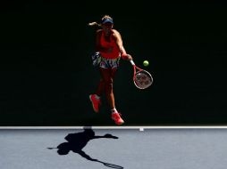 Angelique Kerber disputa la cima del ránking mundial de la WTA con la estadounidense Serena Williams. AFP / Elsa