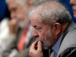 En la misiva, Lula expresó su deseo de defender a la suspendida presidenta Dilma Roussef. AFP / E. Sa