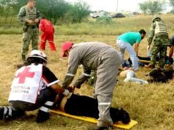 Los lesionados provienen de El Salcador, Honduras y Guatemala. NTX / ESPECIAL