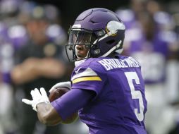 Bridgewater entra a su tercera campaña en la NFL, y los Vikingos cifran grandes esperanzas en él. AP / ARCHIVO