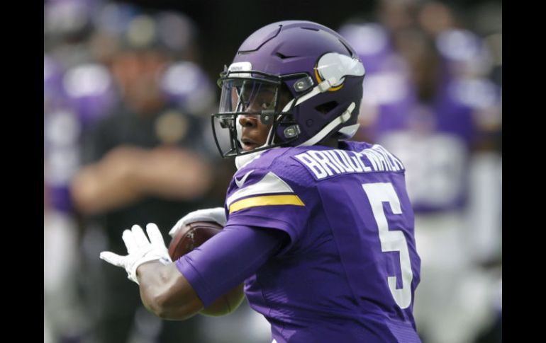 Bridgewater entra a su tercera campaña en la NFL, y los Vikingos cifran grandes esperanzas en él. AP / ARCHIVO