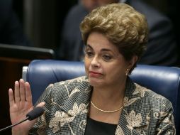 Rousseff es condenada por graves irregularidades fiscales. AP / E. Peres