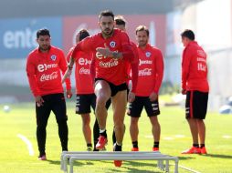 La Selección ''Roja'' entrena previo al encuentro. TWITTER / @LaRoja