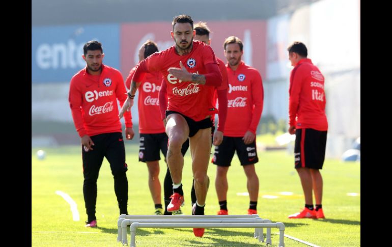 La Selección ''Roja'' entrena previo al encuentro. TWITTER / @LaRoja